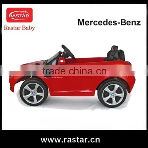 Mercedes-Benz SLK Red Battery Power Radio Control Baby Smart Ride on Car thumbnail-1