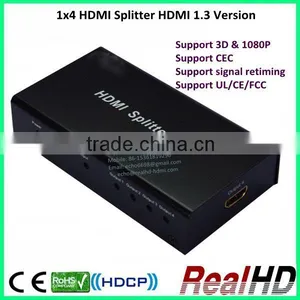 1x4 HDMI Splitter HDMI 1.3 Version thumbnail-2