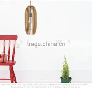 2016 New Products China Light Supplier Wholesale Cute Fancy Wood Pendant Light JK-8005B-18 LED Pendant Light thumbnail-3