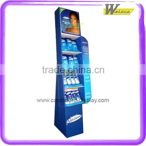 Staple Goods Custome-made Good Quality Cardboard Display Stand for Shampoo thumbnail-1