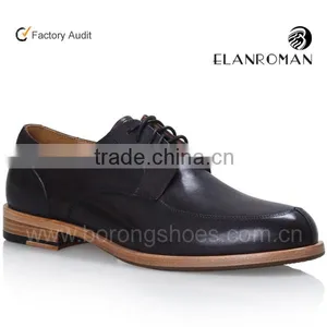 High End Men Leather Dress Shoes Men Derby Shoes Wholesale Leather Shoes thumbnail-1