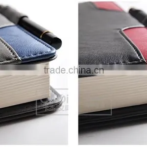 Top Grade Factory Competitive Price pu Leather Notebook With Pen thumbnail-5