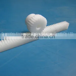 OEM&ODM Nylon6 Gear Rack and Pinion MC Nylon Gear Rack for Sliding Gate Sets thumbnail-2