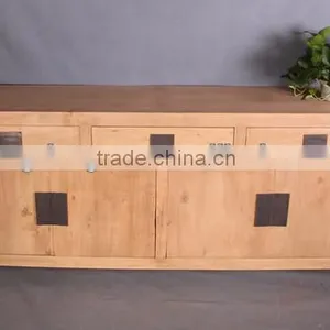 Antique Natural Sideboard thumbnail-1