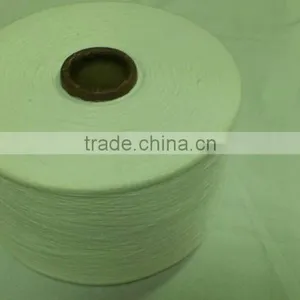 1/34 NE 100% POLYESTER MJS WAXED RAW WHITE YARN ON CONE FOR WEAVING thumbnail-5