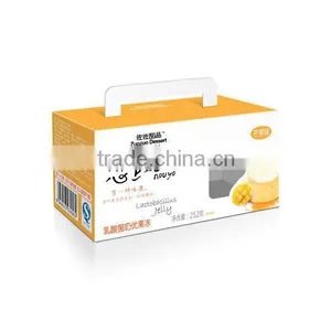 252g Strawberry Mango Coconut Milk Flavor Lactobacillus Nouyo Fruit Cup Jelly thumbnail-2