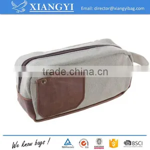 Vintage Canvas Pencil Pen Bag Multifunction Zipper Pen Bag Eyeliner Makeup Bag thumbnail-2
