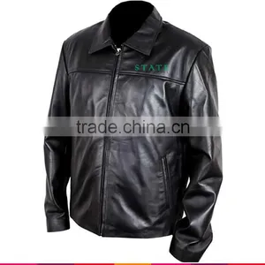 Men's Fashion Cow Leather Jackets thumbnail-1