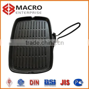 Simply Handle Vegetable Oil Cast Iron Fry Pan for Barbecue thumbnail-1