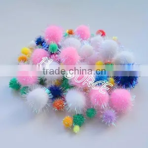 Glitter Pompoms thumbnail-1
