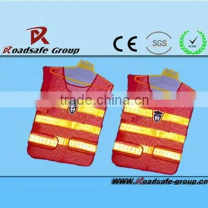 Factory Hot Sale Emergency Reflective Safety Yellow Vest thumbnail-2