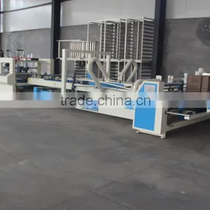 Full Automatic Folding Gluing Machine for Corrugated Cardboard Making thumbnail-1