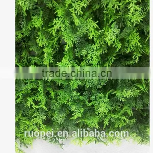 New Designe Artificial Hot Sale Leaf Green Wall for Garden Decor thumbnail-1