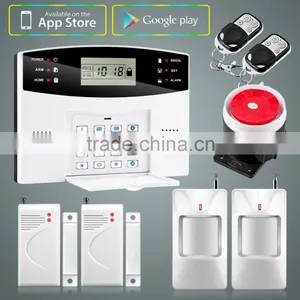 New Hot Sales Series YL-M2B LCD Display With Time Clock GSM Wireless Home Burglar Security Alarm System thumbnail-1