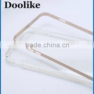 For IPhone 6S / IPhone 6S Plus Fashion 2 in 1 360 Degree Full Protective Crystal Tpu Case thumbnail-3