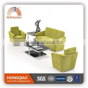 S-31 Stainless Steel Fram Modern Fabric Sofa Foshan Sofa thumbnail-1