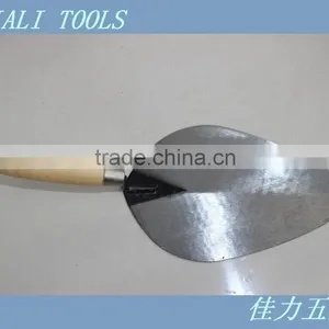 Carbon Steel Bricklaying Trowel / Wood Hand Bricklayers' Tools thumbnail-2