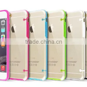 TPU Rubber Gel Ultra Thin Transparent Clear Protective Case Cover for Iphone 6s thumbnail-2