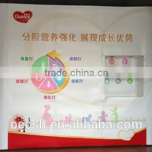 Pierced Pop up Display With Shelf Board thumbnail-1