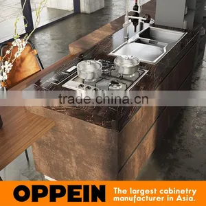 2016 Modern Unique Design Sintered Surface Kitchen Cabinet Simple Designs thumbnail-4