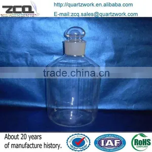 Polishing Kinds Shape Quartz Glass Lab Furnace With Glass Stopper thumbnail-2