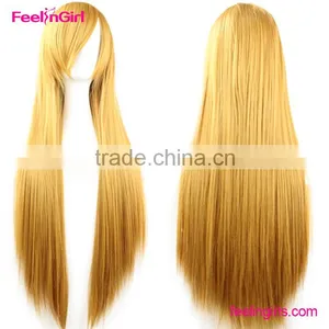 Body Wave Red Long Hair Wigs for Cosplay thumbnail-3