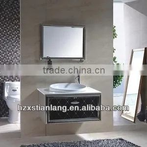 Nice Design Wall Mounted Stainless Steel Cabinet for Batroom With Counter Top thumbnail-1
