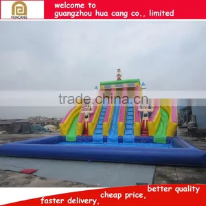 Factory Manufacturer Durable Giant Outdoor Inflatable Slide Water Slide thumbnail-5