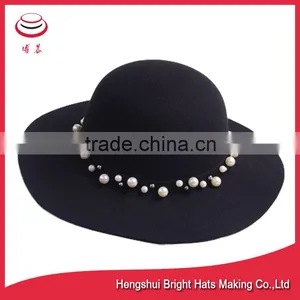 2016 Fall/Winter Wool Felt Floppy Hat thumbnail-3