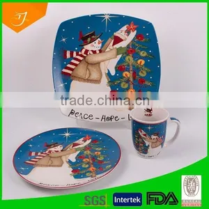 Dinner Set Stoneware for Winter Disign thumbnail-1