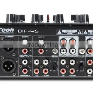 Fidek DJ Mixers 4-channel 5 High-quality Digital Performance Effects in Stadio Quality Innofader as Crossfader Audio Mixer thumbnail-2