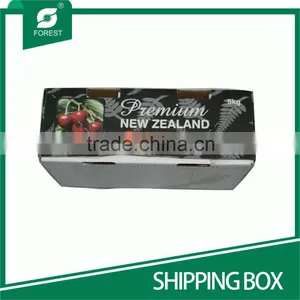 WAX-COATED CORRUGATED SHIPPING BOX FOR MOVING FRESH VEGETABLE AND FRUITS thumbnail-2