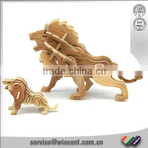 Various Sizes 3d Puzzle Wooden Toy thumbnail-3