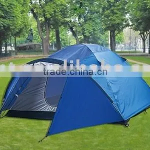 Outdoor Camping Tent With Canopy/ Double-layer Travel Tent thumbnail-1