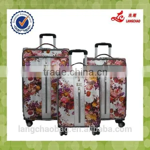 Four Wheels Soft Luggage Sets High Quality Spinner Luggage New Luggage Suitcase thumbnail-1