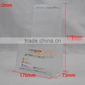 Original Factory Frosted Acrylic Pritned Brochure Holder thumbnail-6