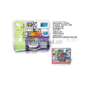 PLASTIC KITCHEN TOY SET WITH MUSIC AND LIGHT thumbnail-1