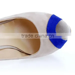 Hot Sell Elegant Mature Popular White Real Leather High Heel Sandals for Women thumbnail-1
