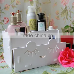 Hot Sale Wood Cosmetics Makeup Organizer thumbnail-1
