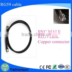 BNC RG59 Male to Male Cable Assembly, OEM and Higher Quality thumbnail-1