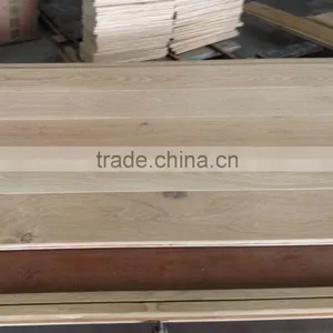 Unfinished Wide Plank White Oak Engineered Wood Flooring 260mm thumbnail-4