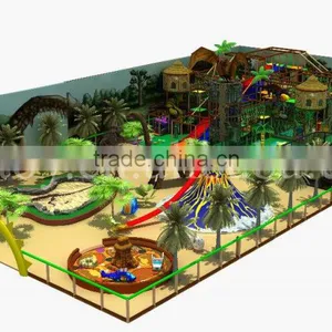 Dinosaur Theme Indoor Playground Equipment/Large Size Jurassic Amusement Park thumbnail-1