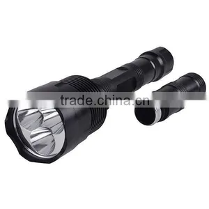 Rechargeable Battery Powered LED Torch 3PCS T6 LED Rechargeable Troch thumbnail-5