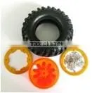 4031H-7032 Rock Crawler 1.9" RC Car 1/10 Beadlock Wheel Rim & 108mm Tyre Tires (270030) thumbnail-1