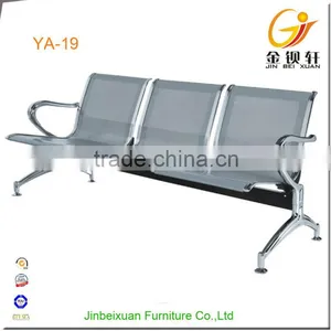 Modern Design Style Light Silver Waiting Room Chairs Used thumbnail-2
