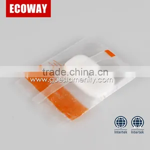 20g Hotel Natural Soap White With Logo Best Bath Soap for Men thumbnail-3