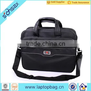 Black Laptop Bag Briefcase Business Card Holder thumbnail-5
