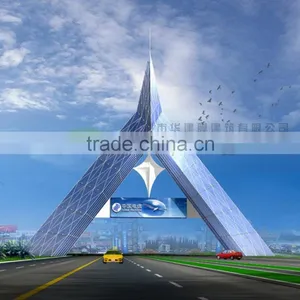 30 Years Guaranty Toll Station Membrane Structure ETFE thumbnail-2