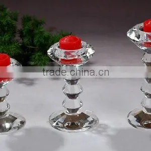Decoration Crystal Candlesticks Tall Black Crystal Candlesticks thumbnail-3