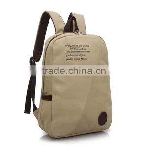 2016 Factory Price Backpack Unisex Canvas Backpack Vintage Backpack With Large Capacity thumbnail-1